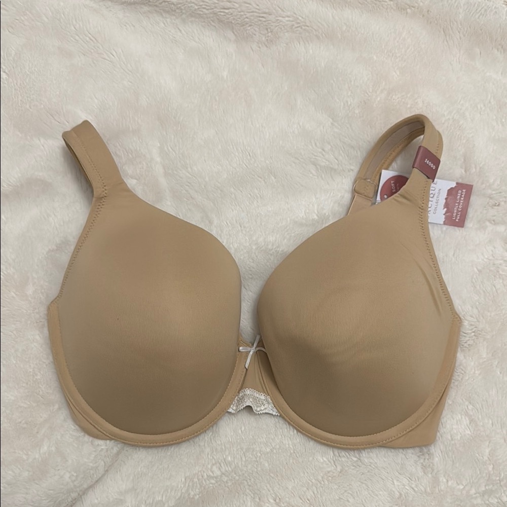 Cacique Lightly Lined Tan Bra